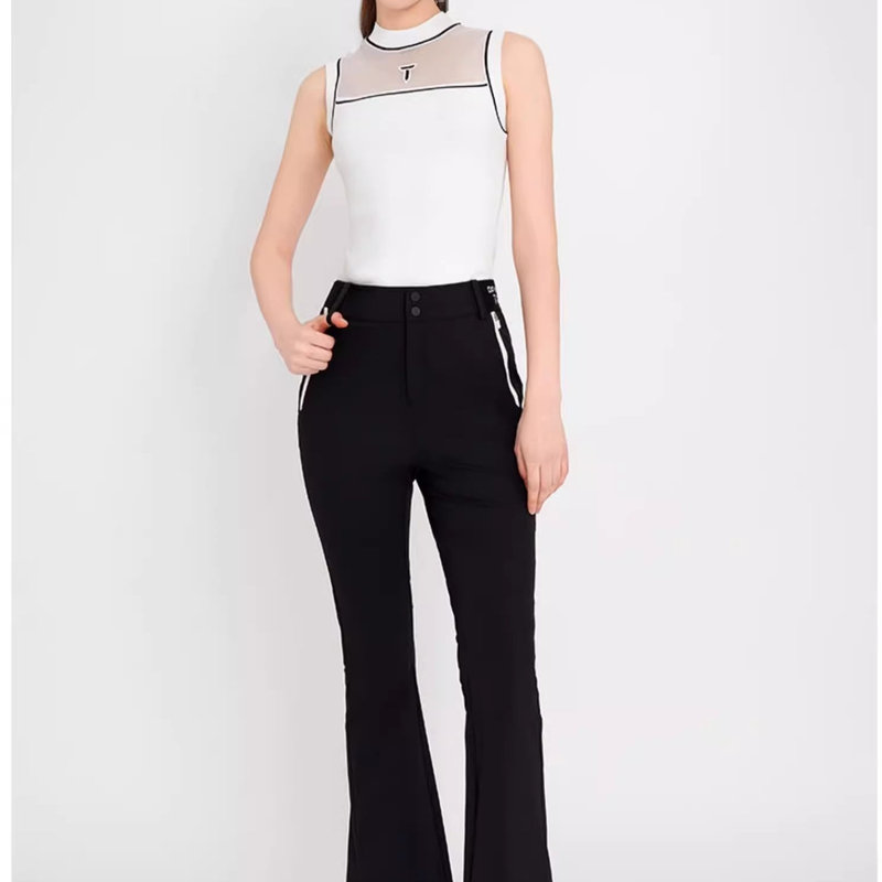 T/European Tour Golf Women's Long Pants Summer New Product Slightly Elastic Sports Flared Pants Sun Protection Breathable Women's Pants