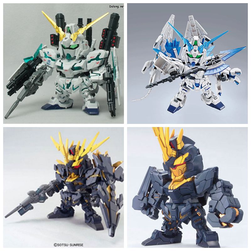 QY Qiyue SD BB warrior Yunik destruction unicorn mourning Banshee 2 machine assembly model robot