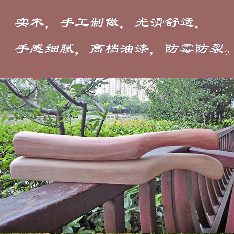 Solid wood hammer laundry stick hammer solid wood knock back pure wooden original old-fashioned hammer stick hammer household tool hammer clothes stick