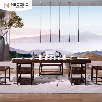 Nanyang Dick tea table and chair combination elegant coffee table tea set set set table integrated multi-purpose office tea table combination