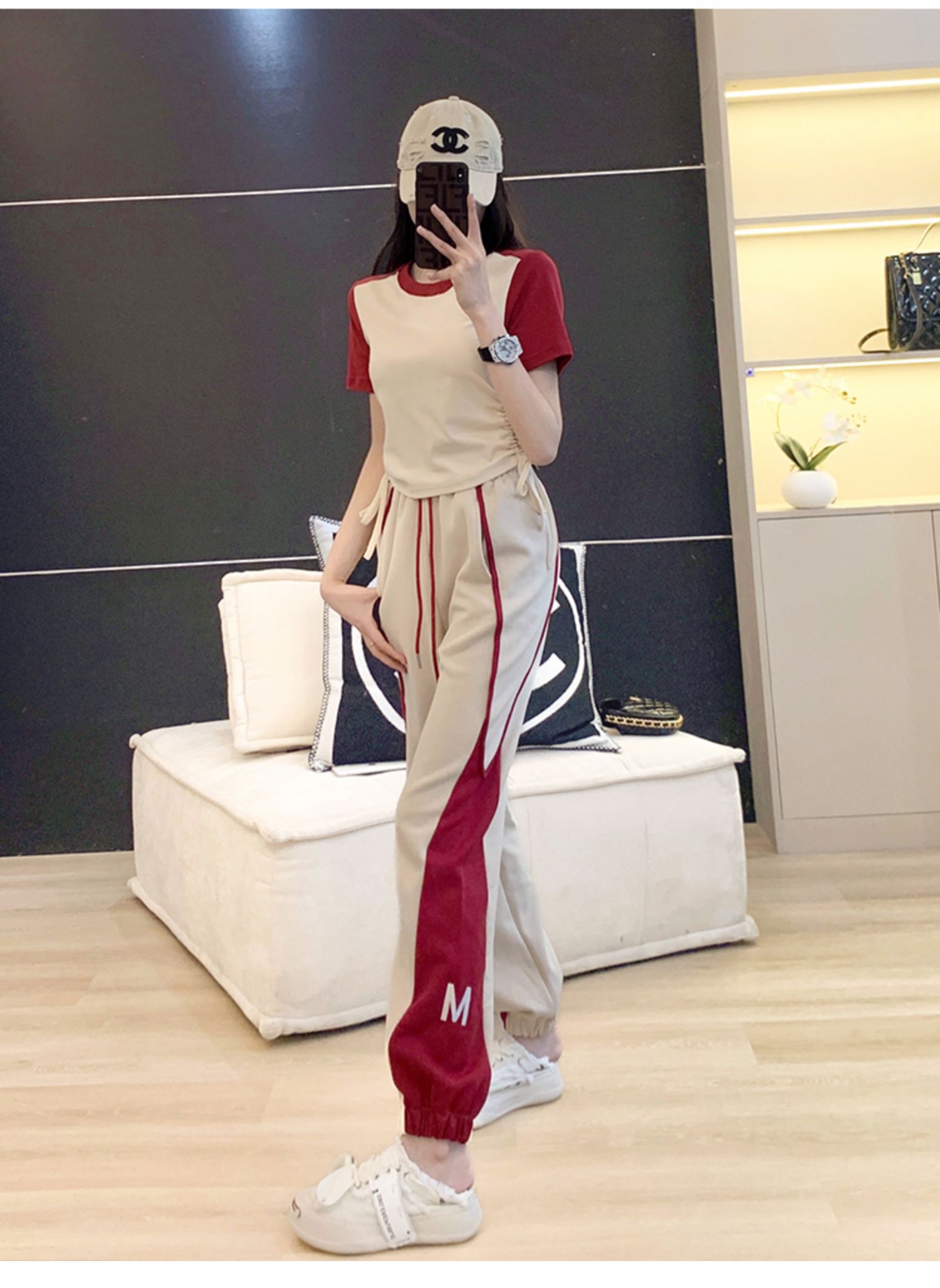 B0801 1120K ĐỒ BỘ NỮ DONREIC CẢ BỘ 2 MÓN MÙA HÈ THỜI TRANG NỮ G04 SẢN PHẨM MỚI