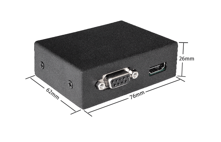 Видеотерминал vpc600 620摄像机镜头hdvi转hdmi db9 hd-vi转换器盒 dba套件转接