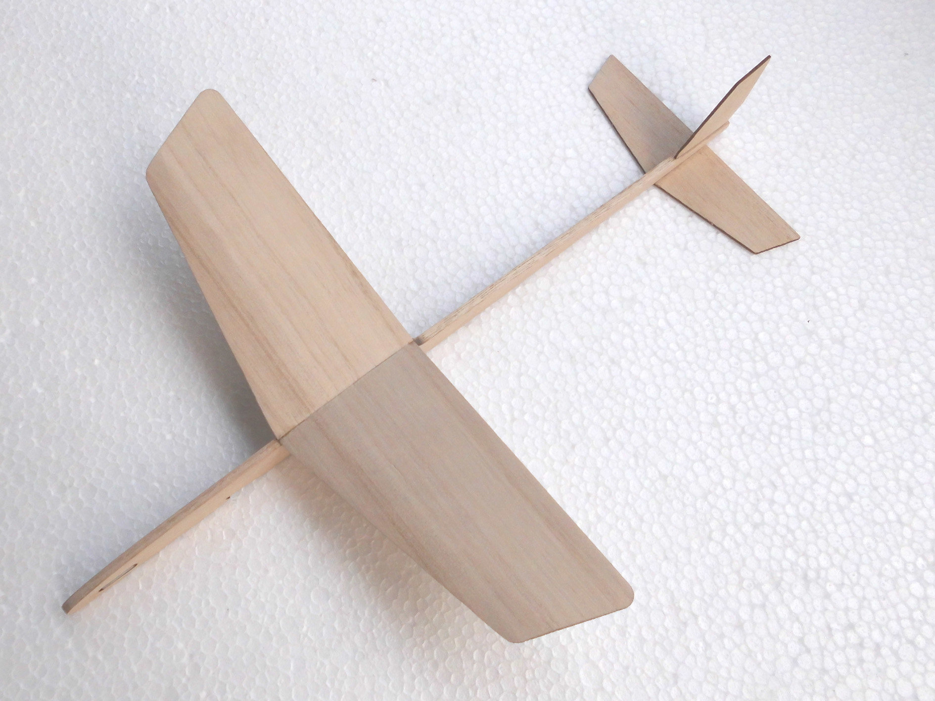 Stupid Bird Wooden Catapult Model Gliding Aircraft (Level 1) Kit Hand-throwing Model Aircraft Puzzle Hands-on