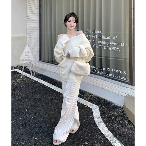 Сексуальный свитер, зимний дизайнерский красный трикотажный лонгслив, открытые плечи, тренд сезона