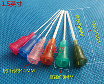 100 lengthy 1 5 inch dispenser pp tube imitation scratch syringe needle plastic needle nozzle flexible needle