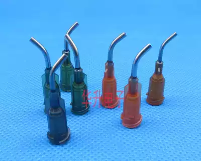 1 2 inch screw dispensing needle bent needle needle syringe needle barrel plastic seat curved needle 45 degree corner needle nozzle
