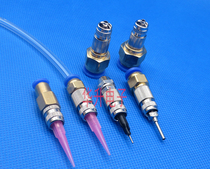 Air BLOWING nozzle Trachea adapter Trachea 4 6 8 10 12MM metal Luer adapter needle dispensing accessories