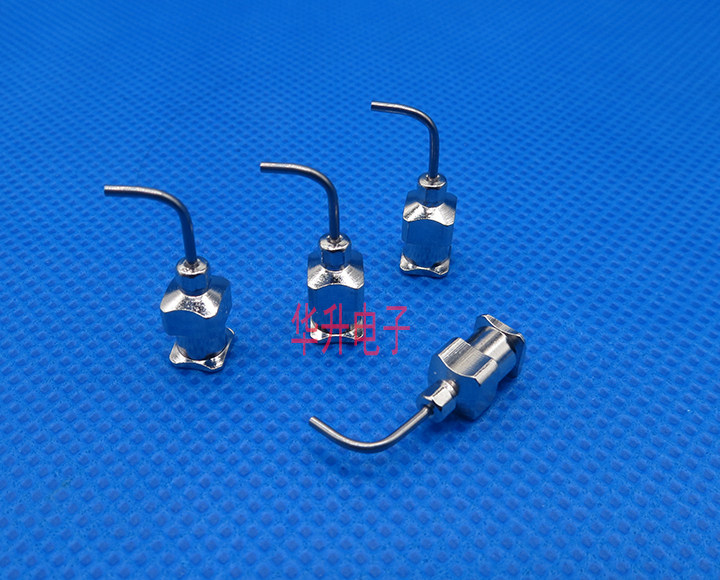 1 2-inch 90-degree stainless steel bent angle needle point Glue Machine Syringe to glue machine bending angle Angle Needle needle nozzle