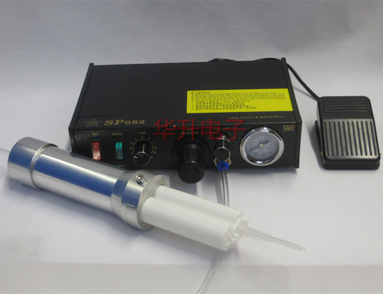 50ml pneumatic AB glue gun dispensing machine pneumatic glue valve mixing tube AB glue bucket dispensing valve needle barrel needle needle tube