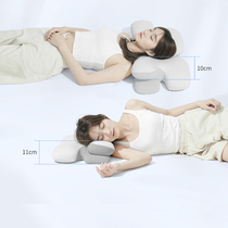 Cervical pillow special-shaped sleep aid neck pillow home side sleeping pillow slow rebound memory foam pillow anti-arch special