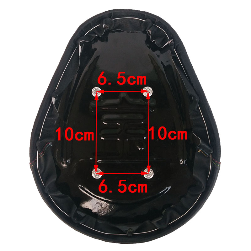 Electric bicycle seat cushion electric bicycle saddle child increase thickened iron shell four screws seat cushion custom customization