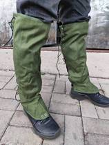 In stock 91 patrol leggings military green canvas anti-mosquito and anti-scratch leggings outdoor protective equipment mountaineering cavalry