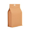 Eight-Side Sealing Kraft Paper Self-Sealing Bag with Aluminum Lining, Moisture-Proof, Light-Blocking, Suitable for Packaging Dried Fruits, Snacks, Jerky, and Tea