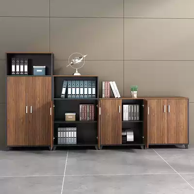 Changsha office filing cabinet short cabinet storage cabinet office cabinet side cabinet bookcase data Cabinet with lock wooden small cabinet