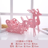 Рождественские украшения рождественские оленя декоративные орнамента