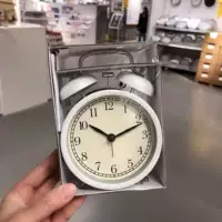 Ikea Homencic Покупка Dakka Lazy Simple Classic Retro Metal Metal кровати тихие часы часа шума