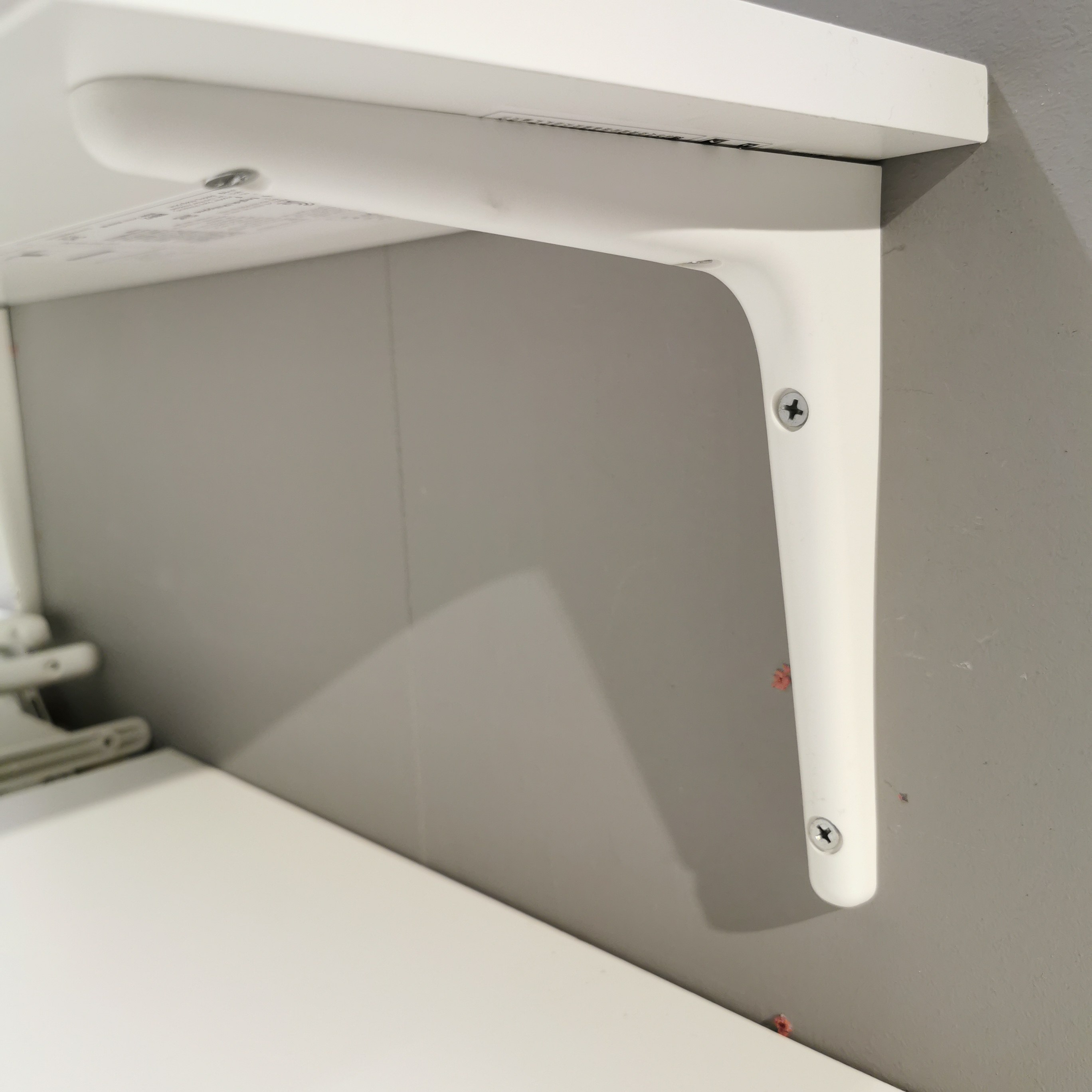 IKEA domestic Sehut bracket rack triangular bracket wall hanging wall shelf bracket