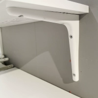 Ikea Onemic Poicking Saked Bracket Standing Rack Triangle Cracket Crackte Wanging Wans Wall Shelf Cracket