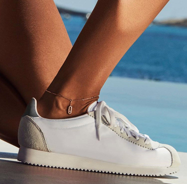 Bracelet de cheville Femme ASHIA en Argenterie - Ref 3102211 Image 5