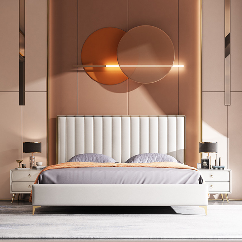 Light extravagant headboard decoration hanging decoration bedroom background wall modern wall decoration hanging living-room wall wall decoration Xuan guan wall
