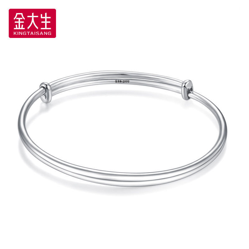 Kim Dae-sang S999 foot silver bracelet women's new product live mouth adult bracelet to girlfriend gift Y320A