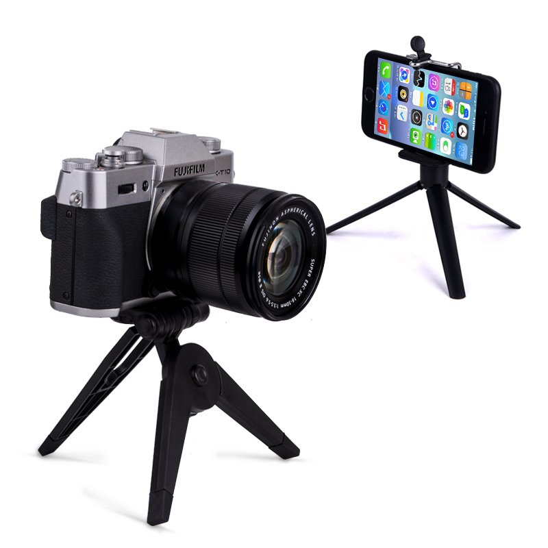 Mini Desktop Live Tripod Phone Universal Bracket Camera Photo Tripod Folding Portable TV Bracket