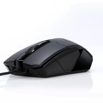 Office and home wired mouse round hole round hole ps2 interface Desktop computer 3-button luminous white game mouse