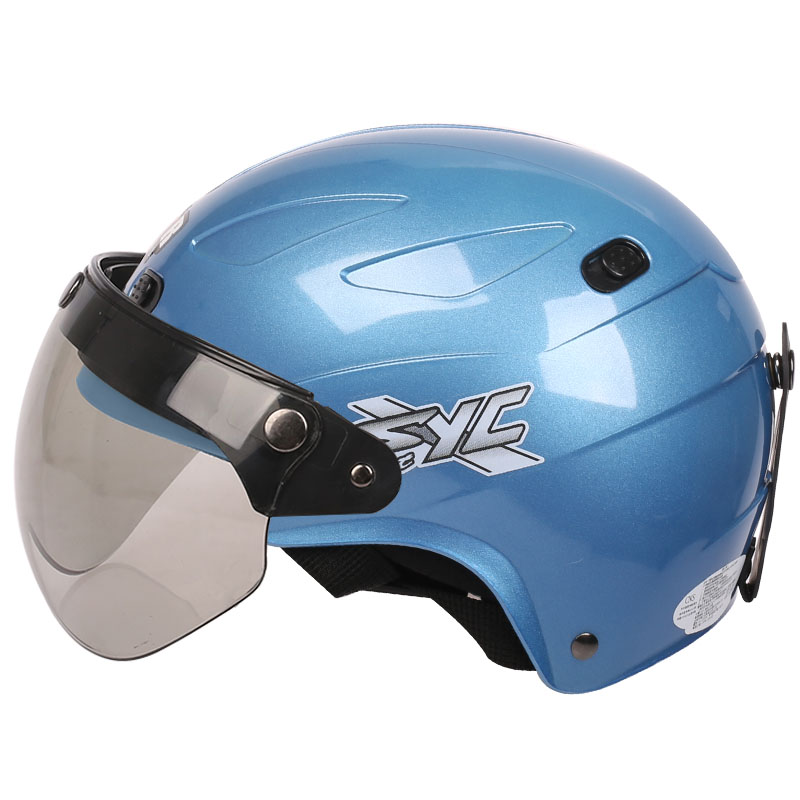 Taiwan Zhengan electric car helmet men and women summer sunscreen light half helmet four seasons universal helmet