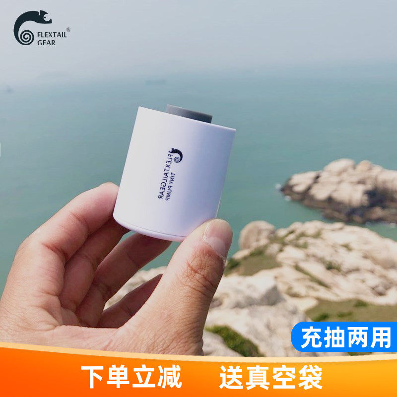 FLEXTAIL Mini Electric Electric Inflatable Pump Swim Ring Water Toy Air Bed Rechargeable Vacuum Cleaner