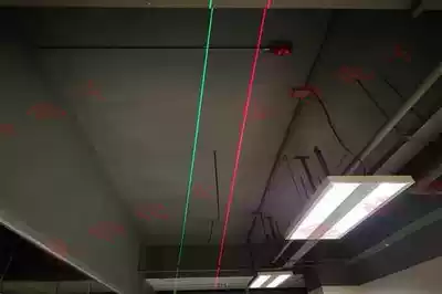 16 One-word line adjustable cutting cross line green line to line meter opening saw green scribing light laser