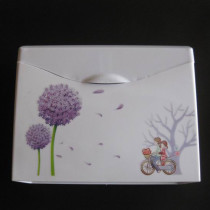 Toilet straw carton waterproof toilet carton bathroom tissue box toilet paper rack carton plastic square