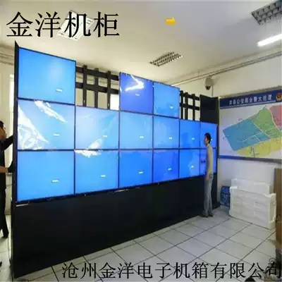 Splice large screen matching floor-to-floor cabinet rack wall bracket 46 inch 49 inch 55 inch monitoring TV wall cabinet