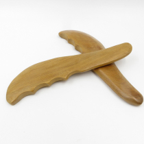 Vietnamese fragrant wood scraping piece Vietnamese fragrant wood knife-shaped scraping device Scraping device Scraping piece fragrant wood massager