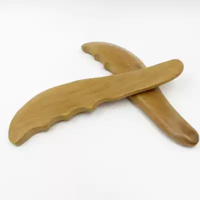 Vietnam fragrant wood scraper blade Vietnamese fragrant wood knife-shaped scraper scraper scraper scraper blade fragrant wood massager