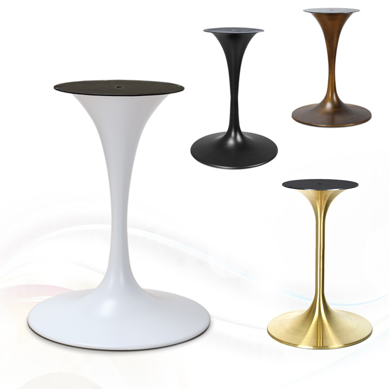 Nordic Leisure Hospitality Talks Table Legs Stainless Steel Gilded Horn Legs Coffee Hall Brief Iron Art Foot Bracket