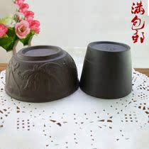 Purple Sand tea cup set of Kung Fu tea Creative single Dragon Edge tea cup Flower basket tea cup