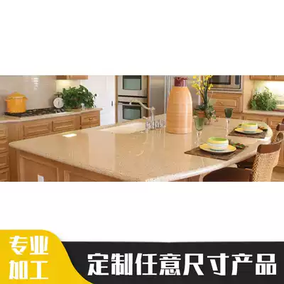 Corian bar counter Special-shaped artificial stone bar counter Shopping mall reception desk support customization