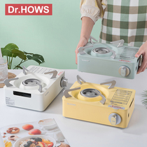Korea Outdoor Mini-Type Oven Home Portable Barbecue Oven with Camping Gas Stove windproof Dr HOWS