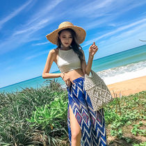 South Koreas new split swimsuit Three sets of spa small breasts to woo bikini teenage swimsuit foam spa