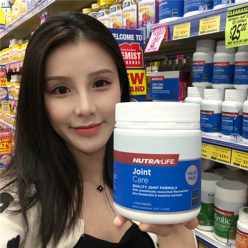 Nutralife New Zealand Newle Joint Spirit Joint Care Bone Force Ammonia Sugar Chondroitin 200 grains