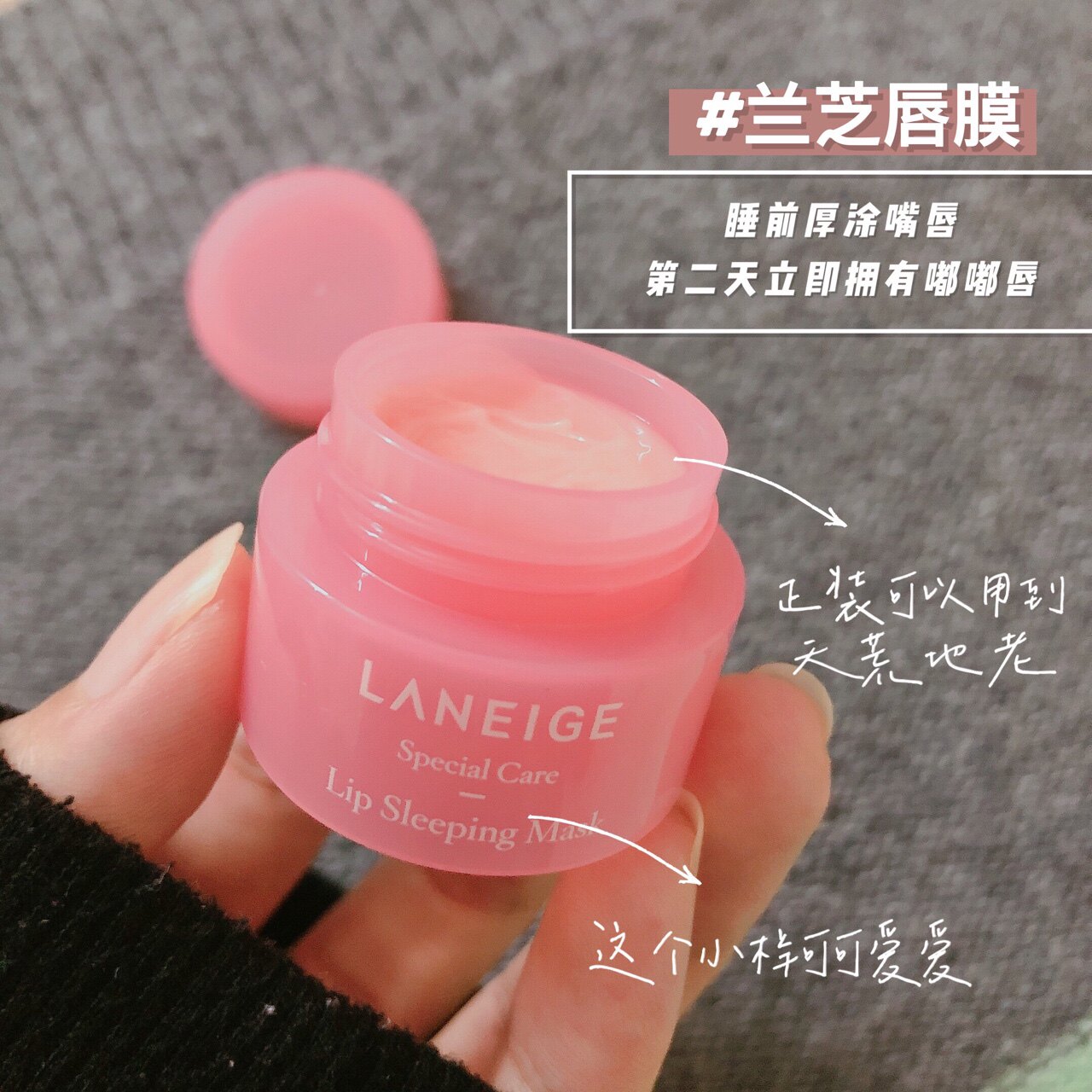 Laneige Lanzhi Lip Film Trial Bag 3g Plum Taste Die Peel Desalinated Lip Care Lip Balm Moisturizing Nourishing