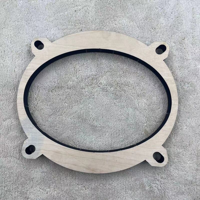 Suitable for Toyota Front Door 6*9 to 6X9 Subwoofer Accessories Gasket Speaker Thick Solid Wood Board