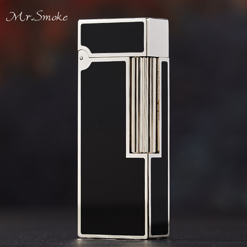 Mr. Smoke pure copper lighter inflatable China painted face side slip creative individuality lettering with boyfriend tide gift