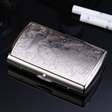 Маленький портативный металлический ультратонкий креативный портсигар подходит для мужчин и женщин, делается под заказ