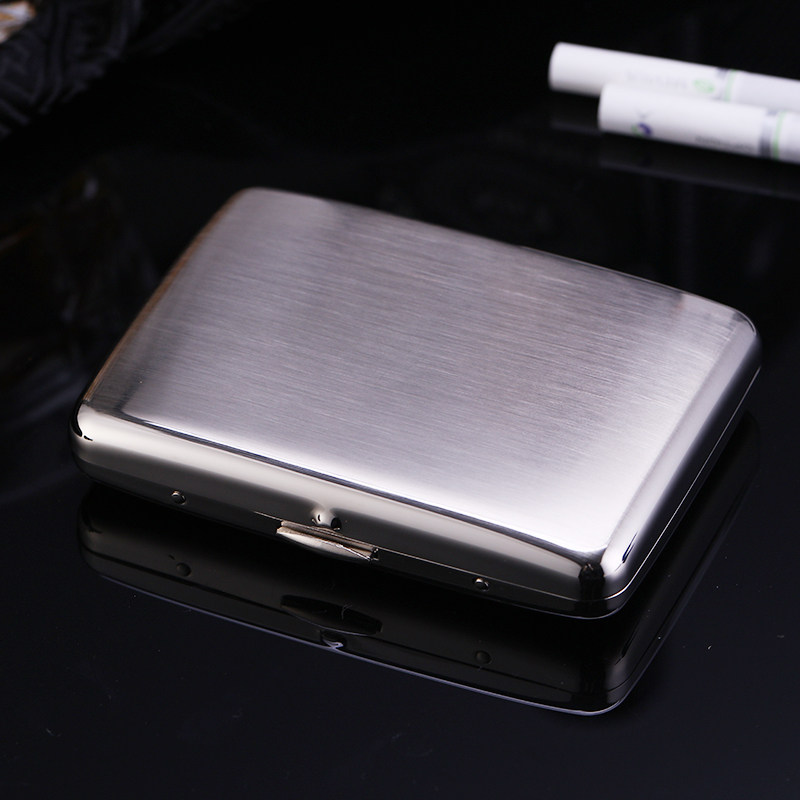 Cool Treasure Smoking Box Men 16 Costume Minimalist about portable creative individuality lettering Damp Anti-Pressure Clamshell Cigarette Case