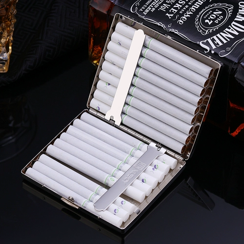 Мужской портативный креативный металлический портсигар, китайский стиль