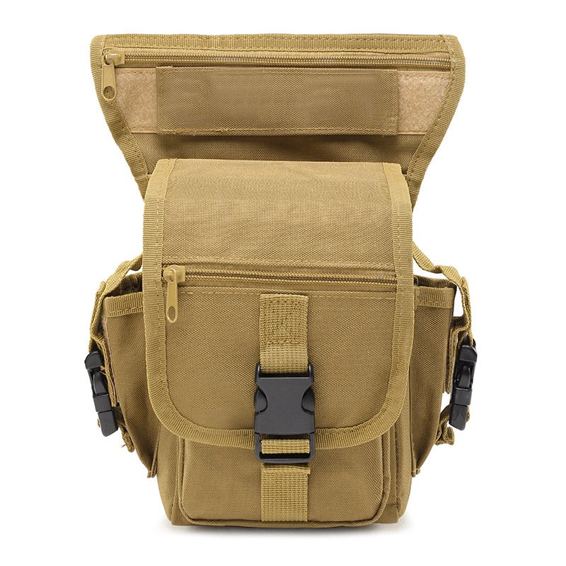 Tactical leg bag male military fan mechanical bag multi-function leg hanging bag outdoor motorcycle riding sport waterproof buckle belt bag