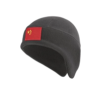 Темно -серый [национальный флаг похлопывает ушную шляпу]