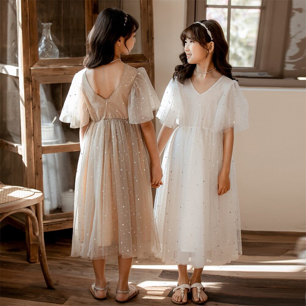 Forest Department Girls Long Skirts Super Fairy summer Children's skirts Spring clothing CUHK Scout dresses Dress Grand children's girlfriends