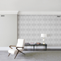 Spot Korean AV wallpaper scrub wallpaper bean paste gray European Diamond big flower warm bedroom background wall AB version